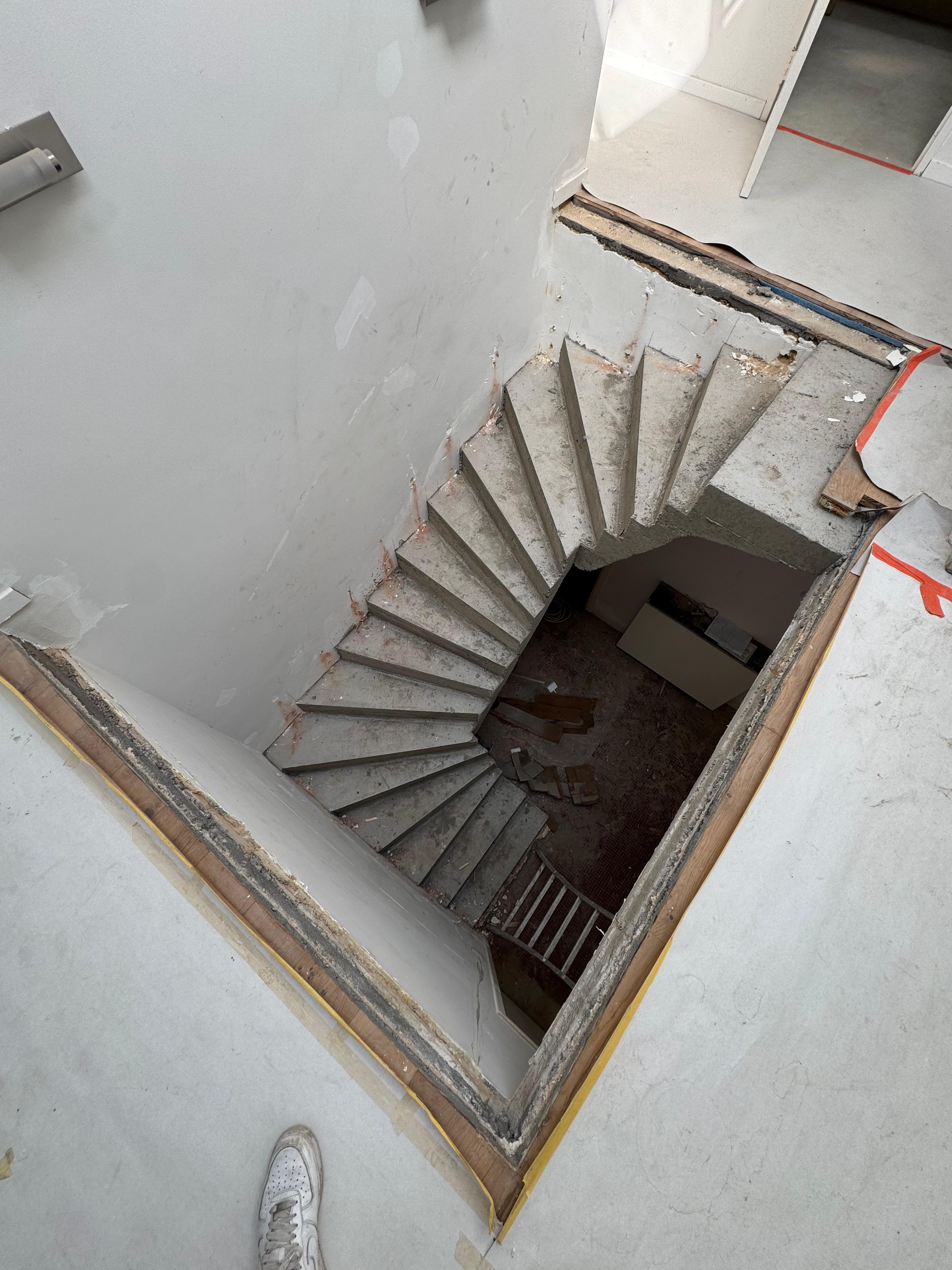 Custom Concrete Stairs